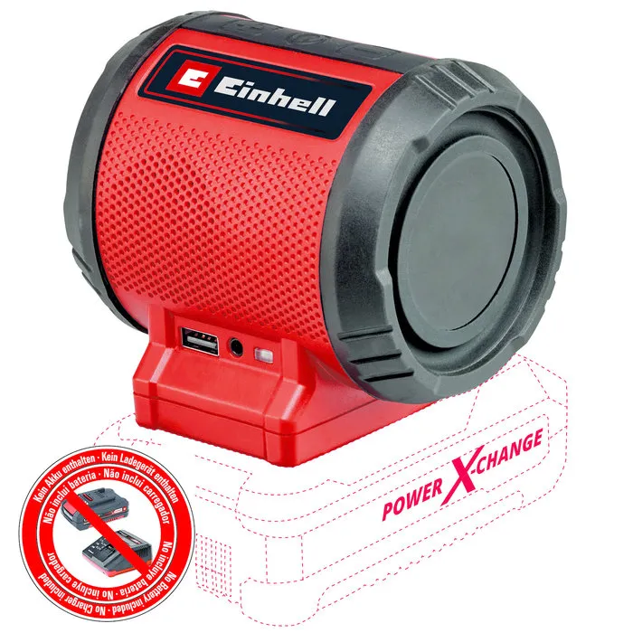 Einhell Gereedschap Einhell TC-SR 18 Li BT - Solo Accu speaker
