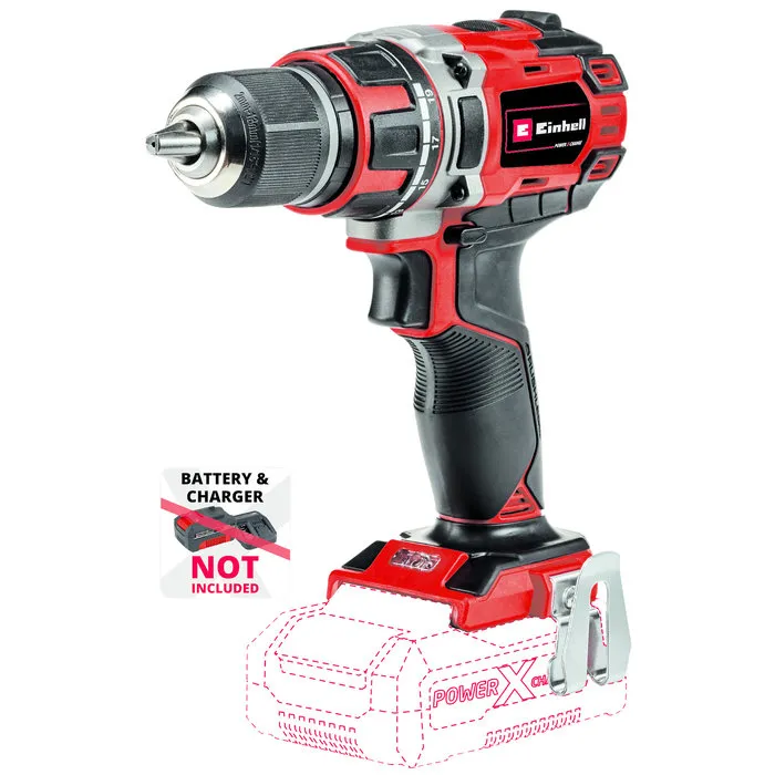 Einhell Gereedschap Einhell TP-CD 18/50 Li BL Solo Accuboormachine