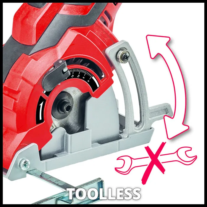 Einhell Gereedschap Einhell Mini-Handcirkelzaag TC-CS 89