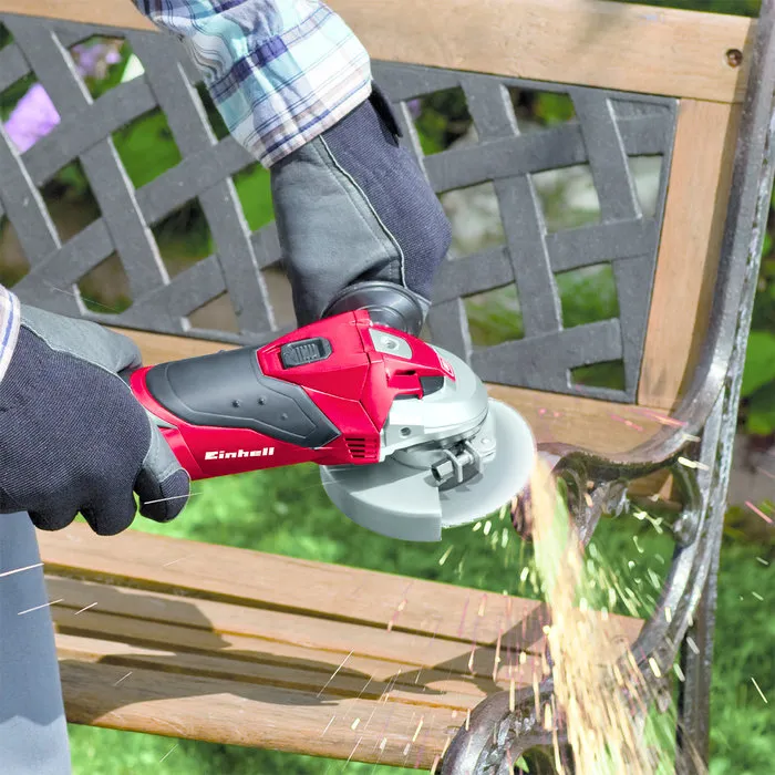 Einhell Gereedschap Einhell Haakse slijper TE-AG 125/750 kit