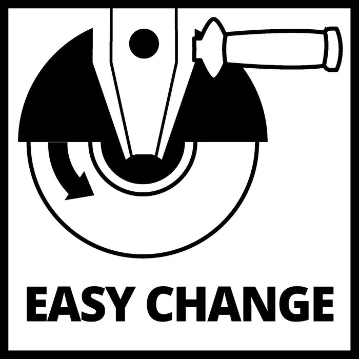 Einhell Gereedschap Einhell Haakse slijper TC-AG 125/850