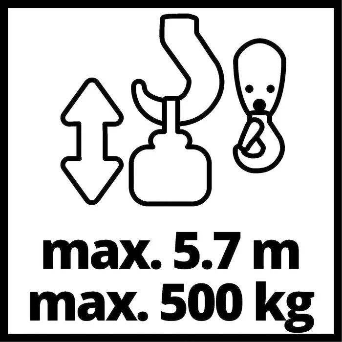 Einhell Gereedschap Einhell kabeltakel TC-EH 500