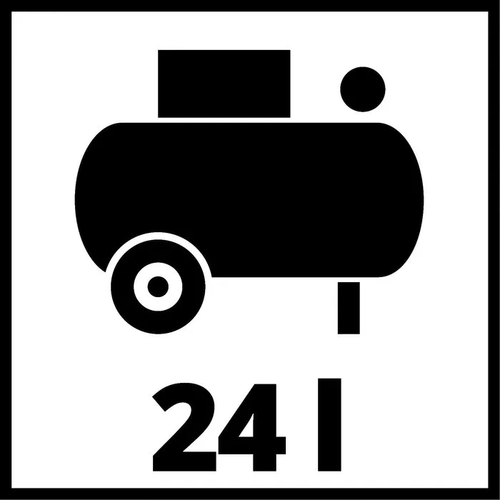 Einhell Gereedschap Einhell TE-AC 270/24/10 Compressor