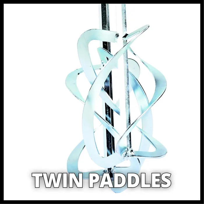 Einhell Gereedschap Einhell TE-MX 1600-2 CE Twin Verf- en mortelmenger