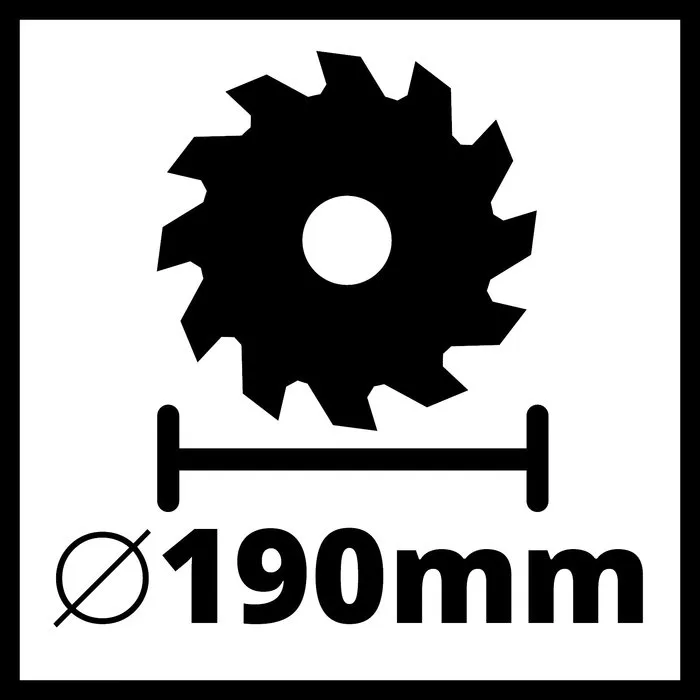 Einhell Gereedschap Einhell TE-CS 190/1 handcirkelzaag