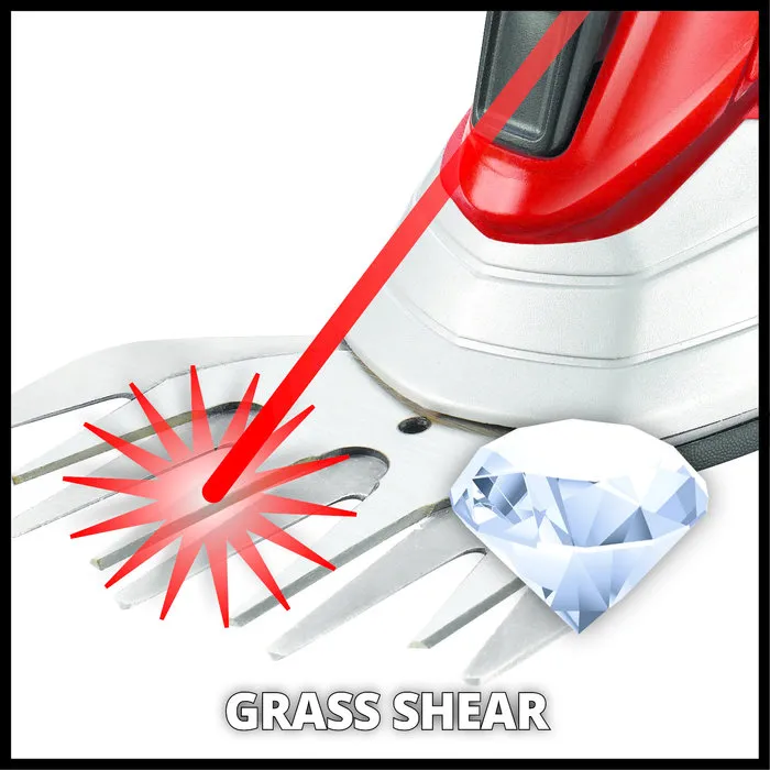 Einhell Gereedschap Einhell GE-CG 12 Li Accu Gras- en Heggenschaar