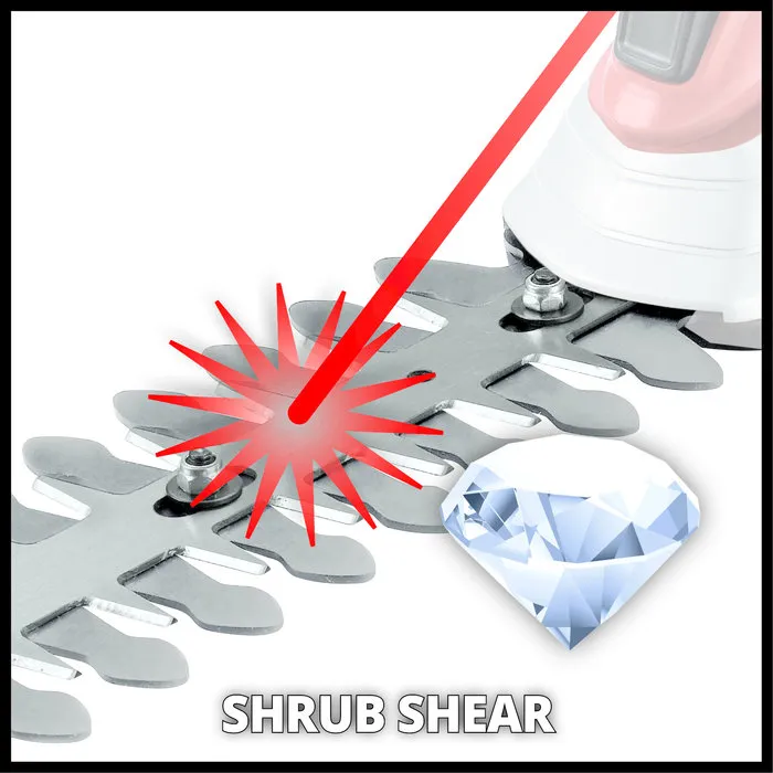 Einhell Gereedschap Einhell GE-CG 12 Li Accu Gras- en Heggenschaar