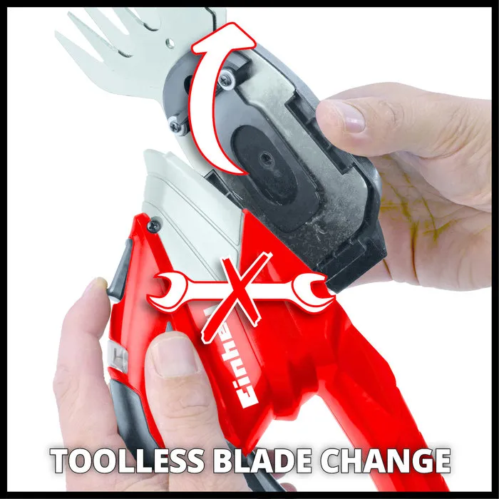 Einhell Gereedschap Einhell GE-CG 12 Li Accu Gras- en Heggenschaar