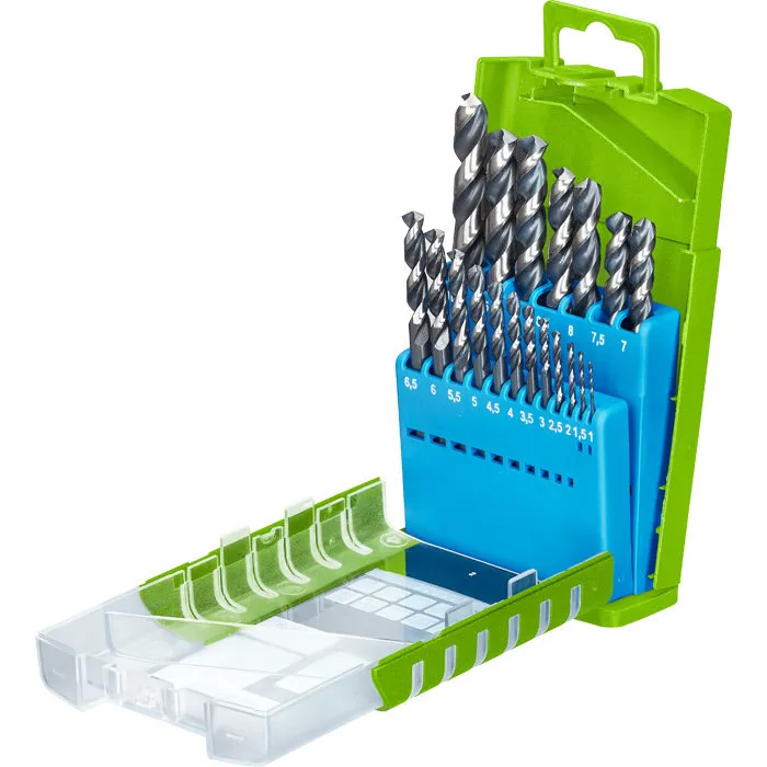 KWB KWB HI-NOX HSS Metaalboren set 19-delig