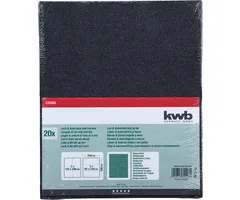 KWB KWB Schuurpapier 230x280mm Waterproof 20st.