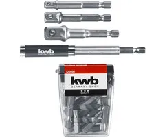 KWB KWB Bitset 23-Delig + Dopadapter