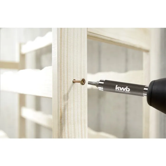 KWB KWB Bitset 23-delig + Dopadapter – Chroom-Vanadium – Met Magneethouder & Opbergbox