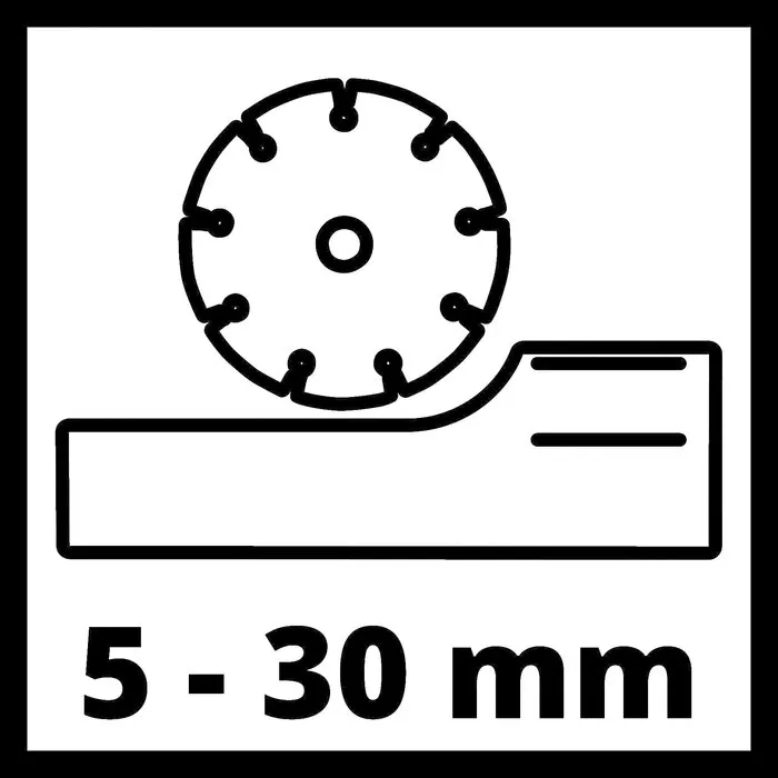 Einhell Gereedschap Einhell muurfrees TE-MA 1500 - 125mm