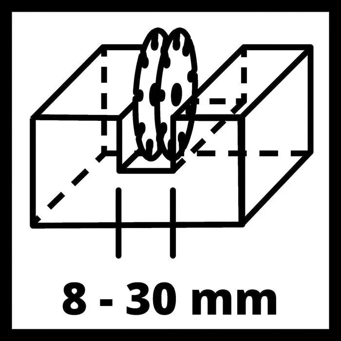 Einhell Gereedschap Einhell muurfrees TE-MA 1500 - 125mm