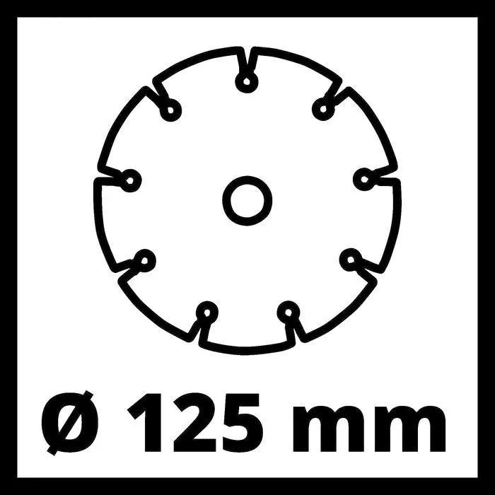 Einhell Gereedschap Einhell muurfrees TE-MA 1500 - 125mm