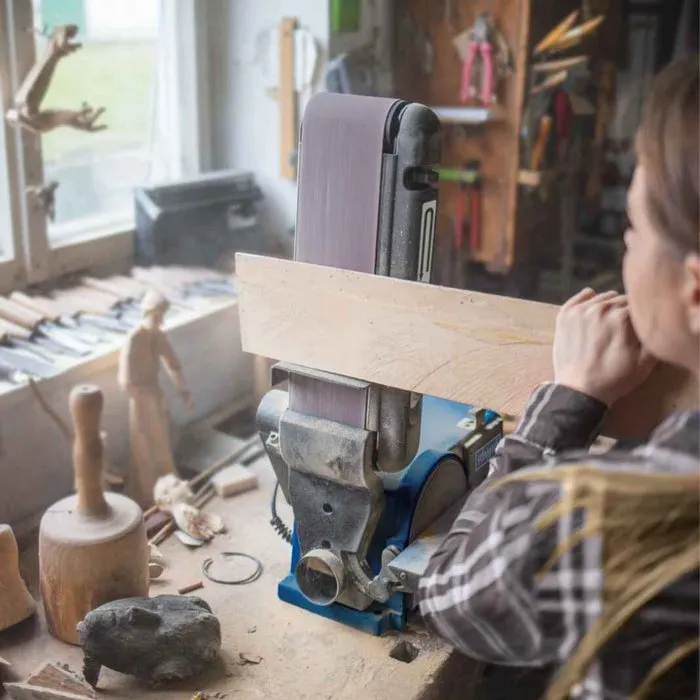 Scheppach Scheppach Band- en schijfschuurmachine BTS900