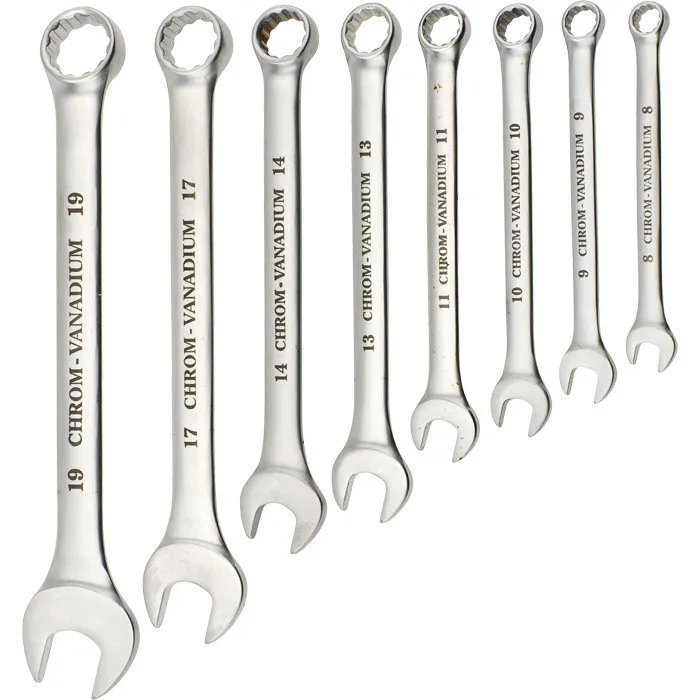 KWB KWB 8-Delig Steek-Ringsleutelset 8-19