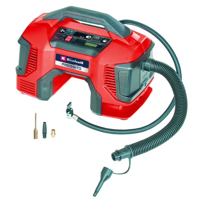 Einhell Gereedschap Einhell PRESSITO 18/21 Accu Compressor – 18V – Hoge & Lage Druk – Zonder Accu