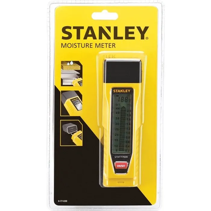 Stanley Stanley Vochtmeter 0-77-030 – Digitale Vochtmeter voor Hout & Bouwmaterialen