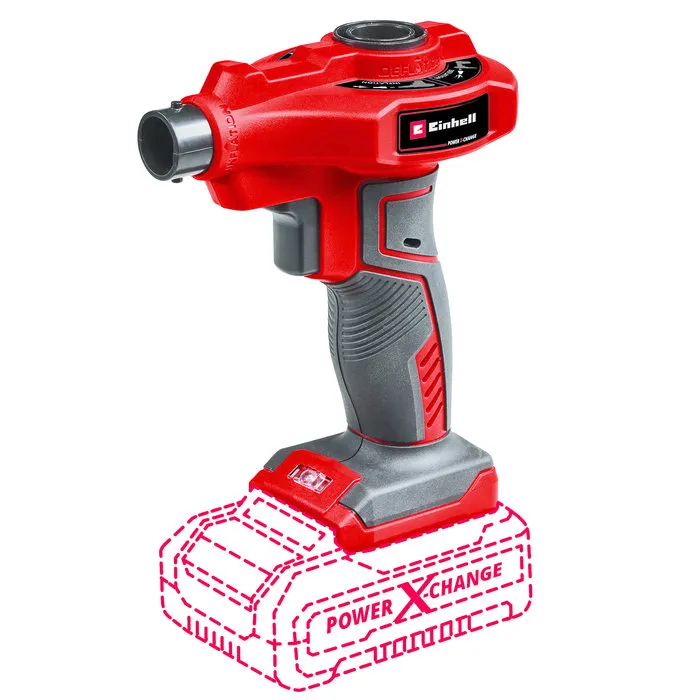 Einhell Gereedschap Einhell CE-AP 18 Li-Solo Accu Luchtpomp – 18V – 670 l/min – Inclusief Adapters