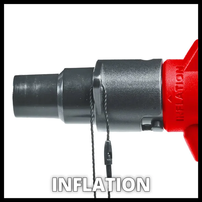 Einhell Gereedschap Einhell CE-AP 18 Li-Solo Accu Luchtpomp – 18V – 670 l/min – Inclusief Adapters