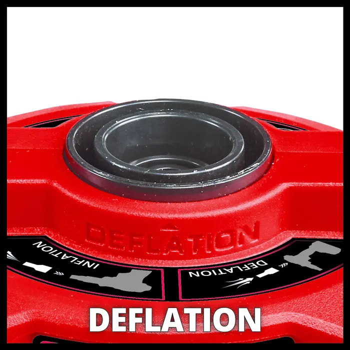 Einhell Gereedschap Einhell CE-AP 18 Li-Solo Accu Luchtpomp – 18V – 670 l/min – Inclusief Adapters