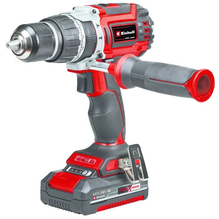 Einhell Gereedschap Einhell TP-CD 18/60 Li-i BL Kit Accu klopboor-/Schroefmachine + Bitset