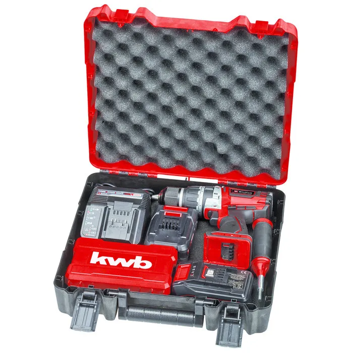 Einhell Gereedschap Einhell TP-CD 18/60 Li-i BL Kit Accu klopboor-/Schroefmachine + Bitset