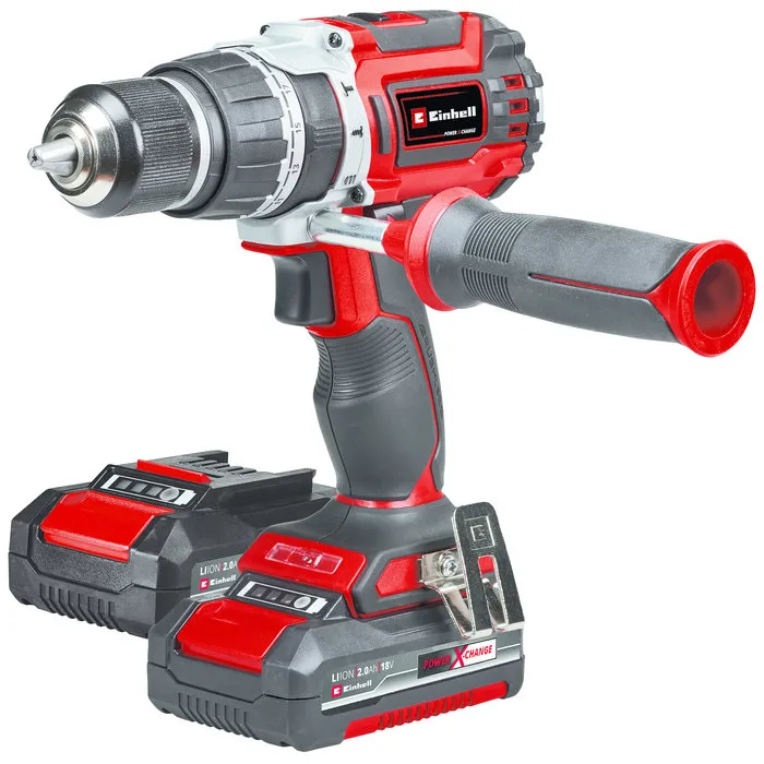 Einhell Gereedschap Einhell TP-CD 18/60 Li-i BL Kit Accu klopboor-/Schroefmachine + Bitset