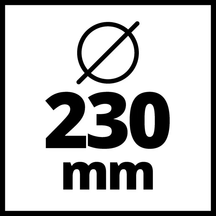 Einhell Gereedschap Einhell AXXIO 36/230 Q BL Li Solo Accu Haakse Slijper 230mm