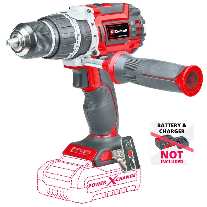 Einhell Gereedschap Einhell TP-CD 18/60 Li-i BL Solo Accu Klopboor-/Schroefmachine