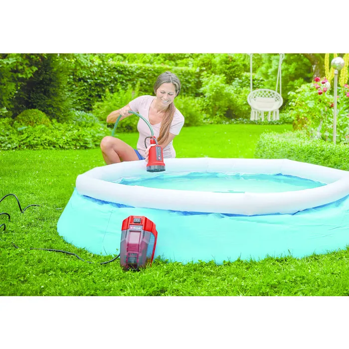 Einhell Gereedschap Einhell GE-SP 18 LL Li Solo Accu Dompelpomp - Zuigt tot 1mm