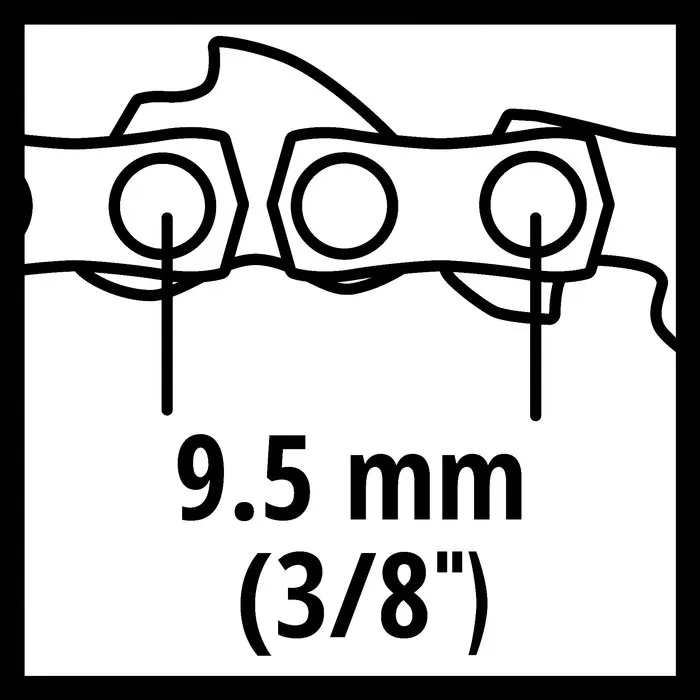 Einhell Gereedschap Einhell Ketting voor kettingzaag 30cm Oregon *45 Schakels