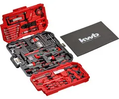 KWB KWB Gereedschapskoffer 125-dlg in E-case
