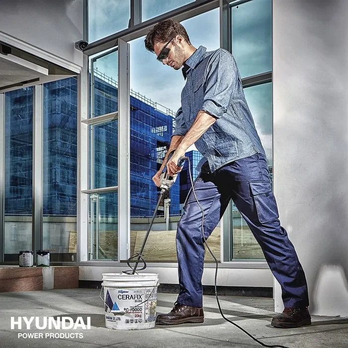 Hyundai Hyundai Cement- en Verfmixer 1800 W