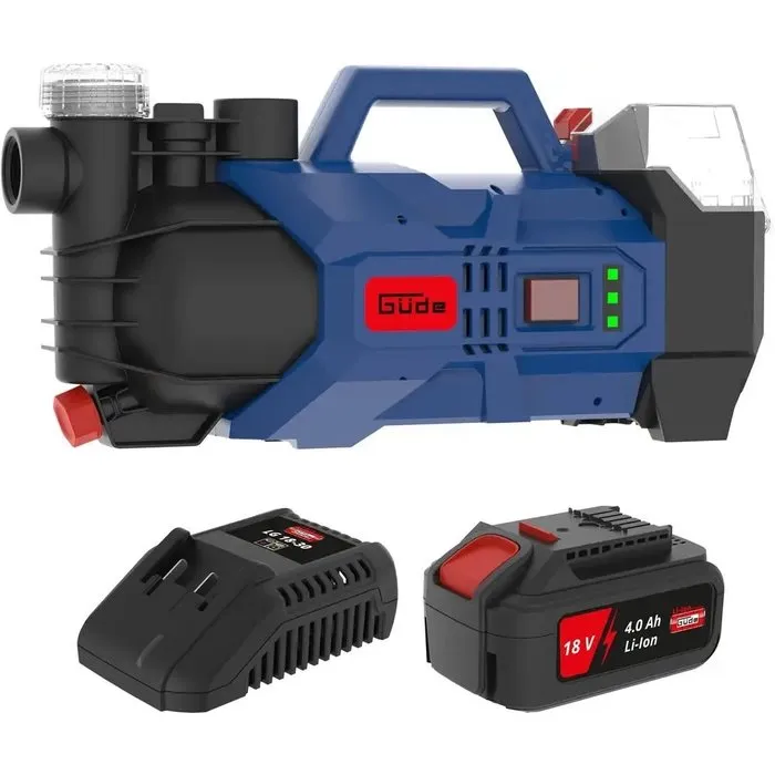 Güde Güde Accu tuinpomp GP 18-401-30 - Inclusief Accu & lader
