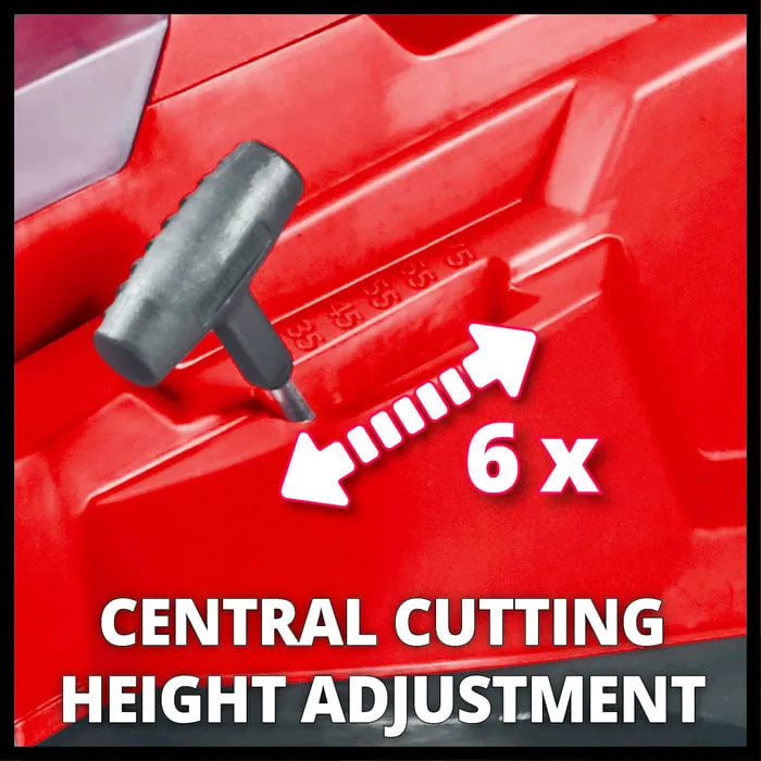 Einhell Gereedschap Einhell RASARRO 36/42 Li BL Kit (2x5,2Ah) Accu grasmaaier