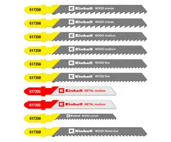 KWB KWB Decoupeerzaagbladenset 10-delig - T-schacht