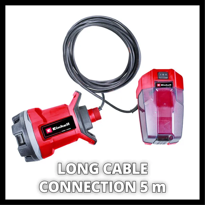 Einhell Gereedschap Einhell GE-DP 18/25 Li Solo - Accu Vuilwaterpomp - Power-X-Change