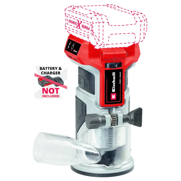 Einhell Gereedschap Einhell Accu Kantenfrees TP-ET 18 Li BL Solo