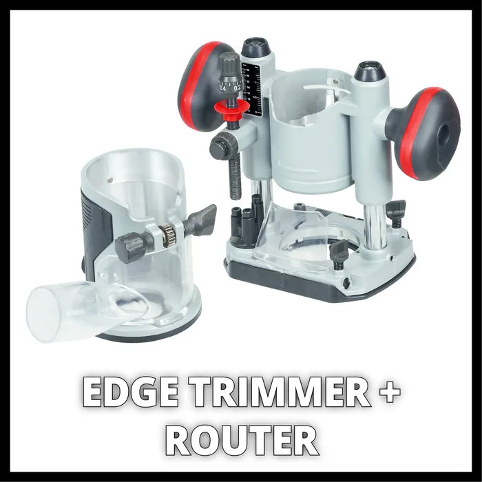 Einhell Gereedschap Einhell Accu Kantenfrees & Bovenfrees TP-RO 18 Set Li BL Solo
