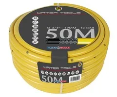 Talen-Tools Gele slang 1" getricoteerd 50m1