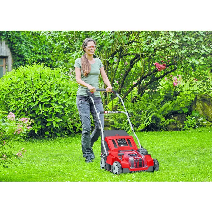 Einhell Gereedschap Einhell GE-SA 36/35 Li-Solo Accu Verticuteermachine & beluchter 35cm breed.