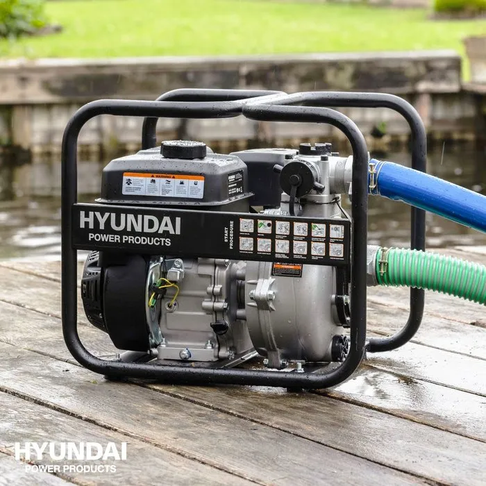 Hyundai Hyundai hogedruk waterpomp 208 CC - 30.000 Ltr/uur