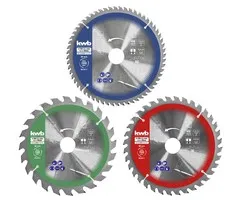 KWB KWB ZaagbladSet 190 x 30mm 24/36/60Tands