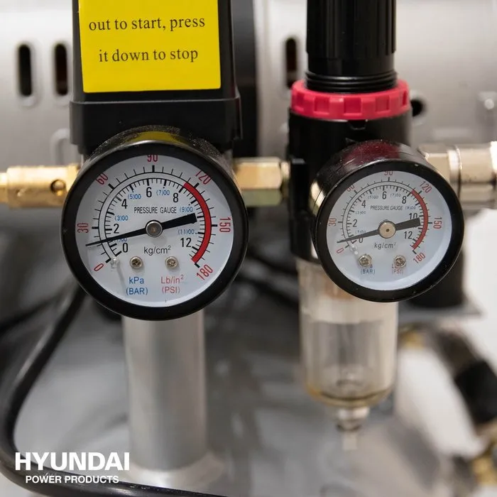 Hyundai Hyundai Geluidsarme Compressor 70 Liter