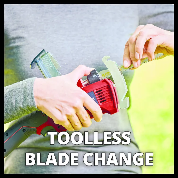 Einhell Gereedschap Einhell GE-GS 18/150 Li Solo Accu Takkenschaar