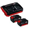 Einhell Gereedschap Einhell Starterkit 18V 2xAccu 4,0AH + DUO-Lader SET