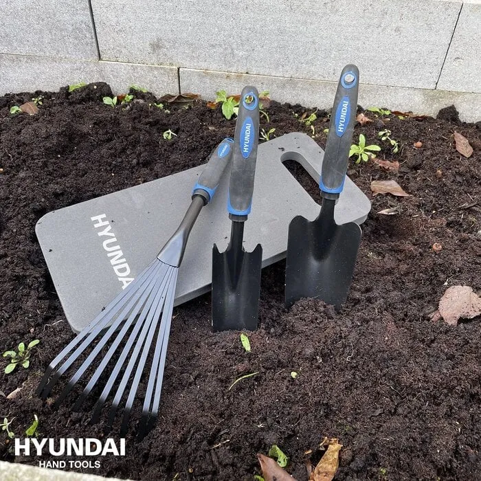 Hyundai Hyundai 4-delig Tuingereedschapset