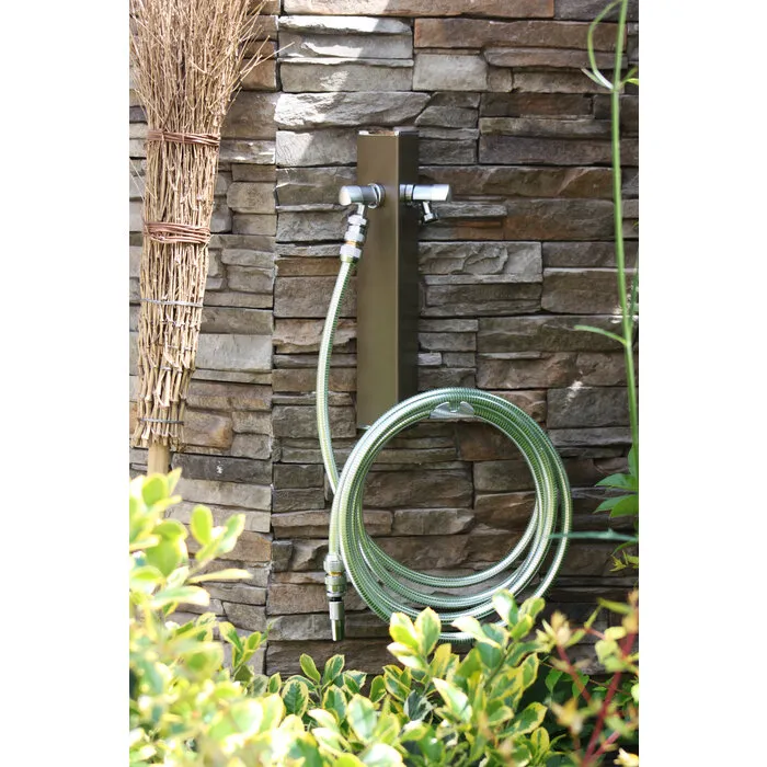 AquaPoint Aquapoint Triangle Wall Metal Bronze 40CM